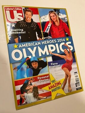 COLLECTOR’S EDITION US: AMERICAN HEROES 2014 OLYMPICS MAGAZINE.